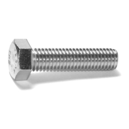 Midwest Fastener 18-8, 1/2"-13 Hex Head Tap Bolt, Plain Stainless Steel, 2 in L, 4 PK 78722